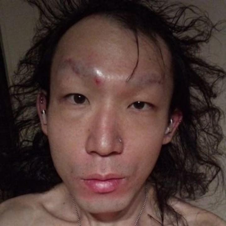 僕の自撮り写真