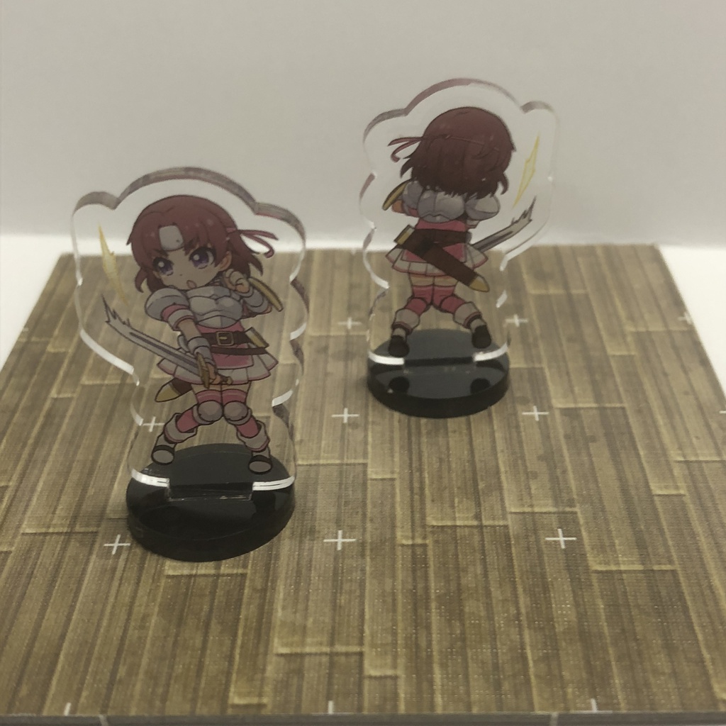 アクリルミニチュア(人間・戦士)
