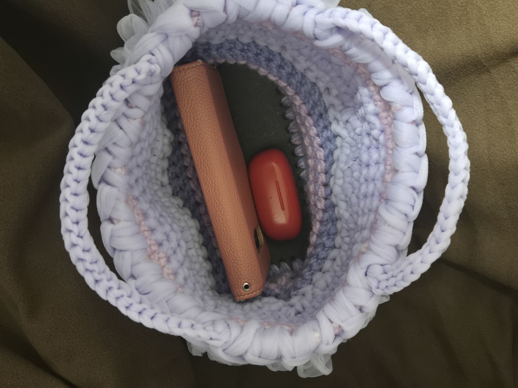 フリルフラワーバッグ