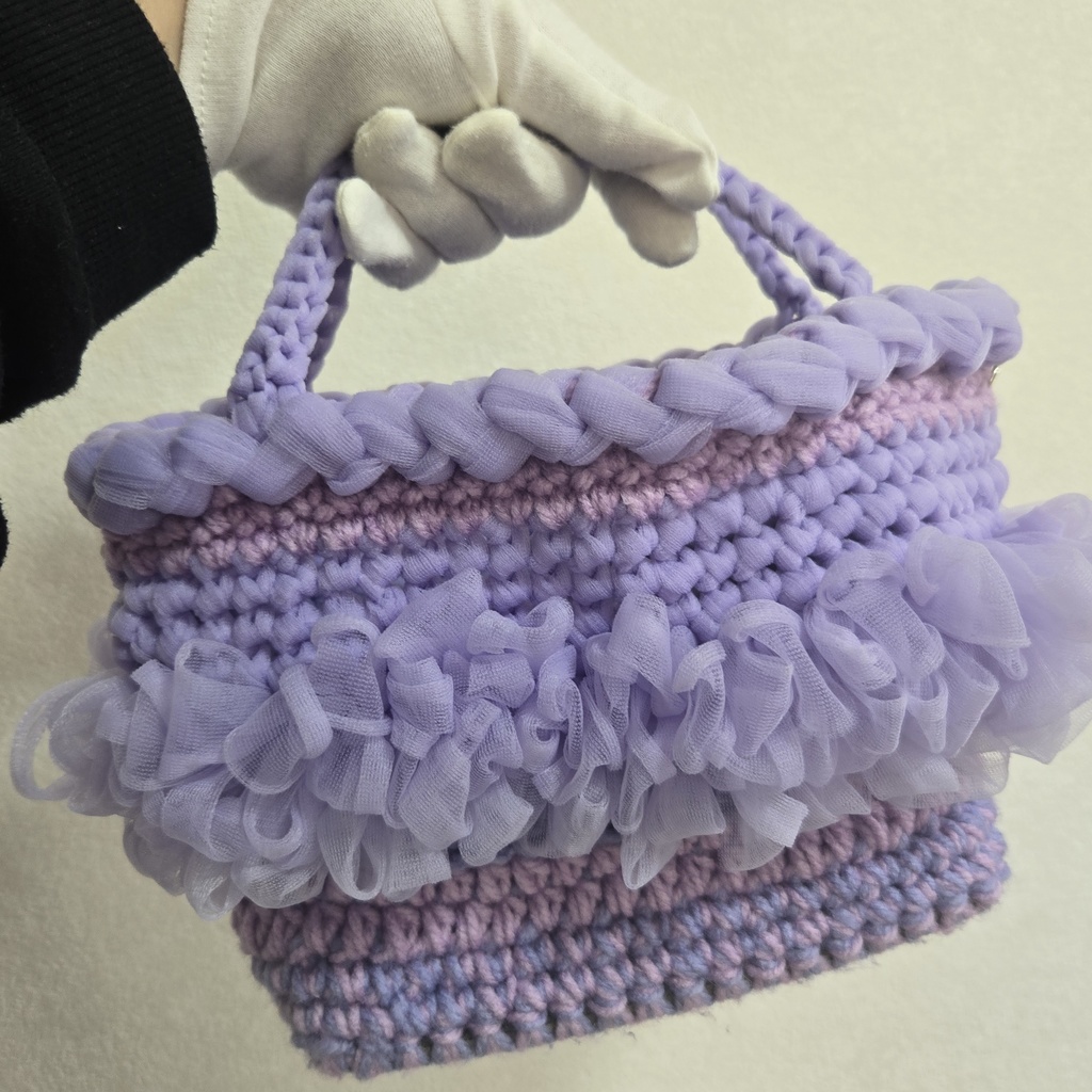 フリルフラワーバッグ