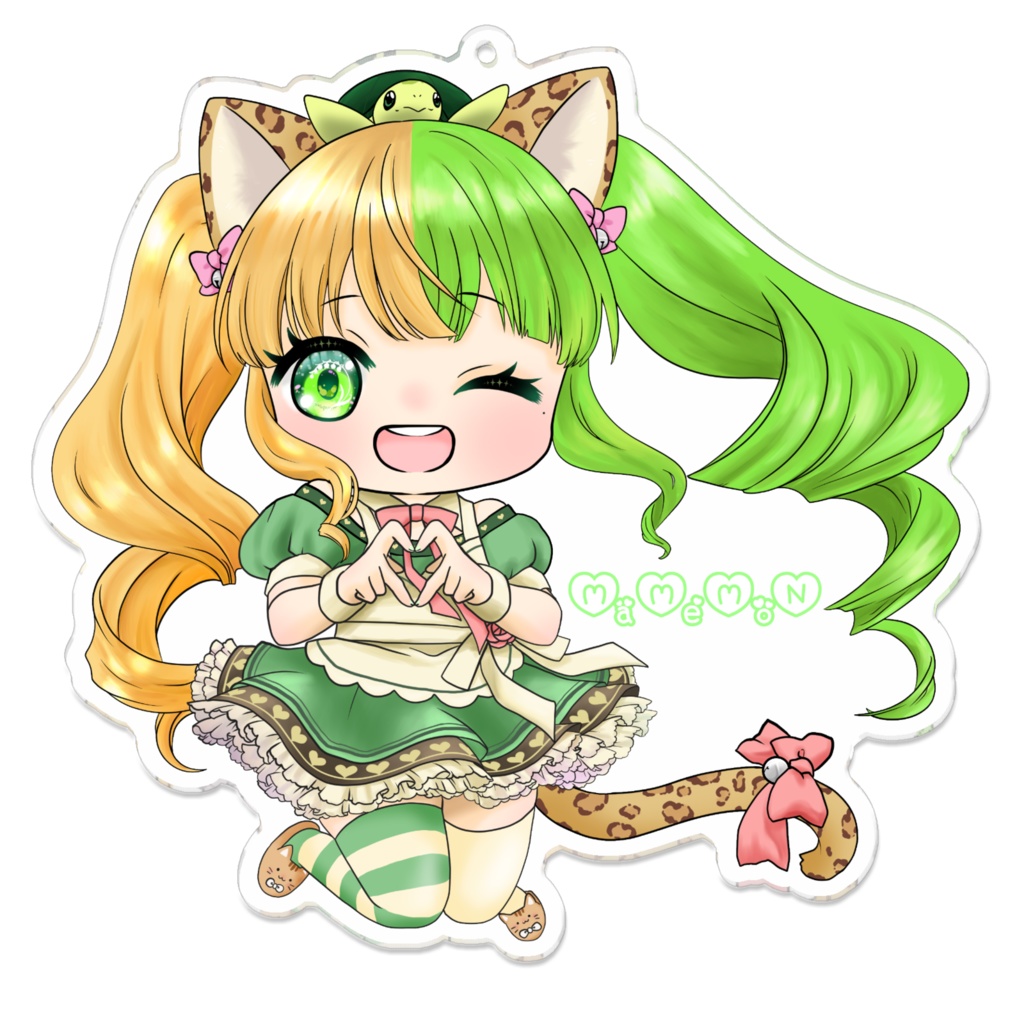 【まめもん】4周年記念アクキー