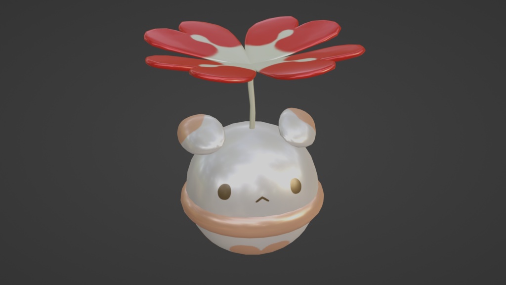 原神 3Dモデル ブービートラップ