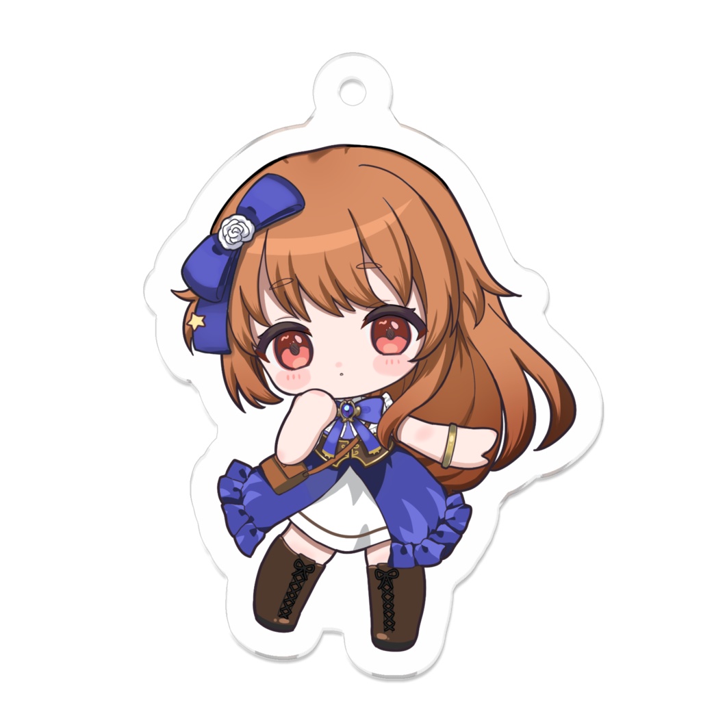 記念アクリルキーホルダー - 50 x 50 (mm)