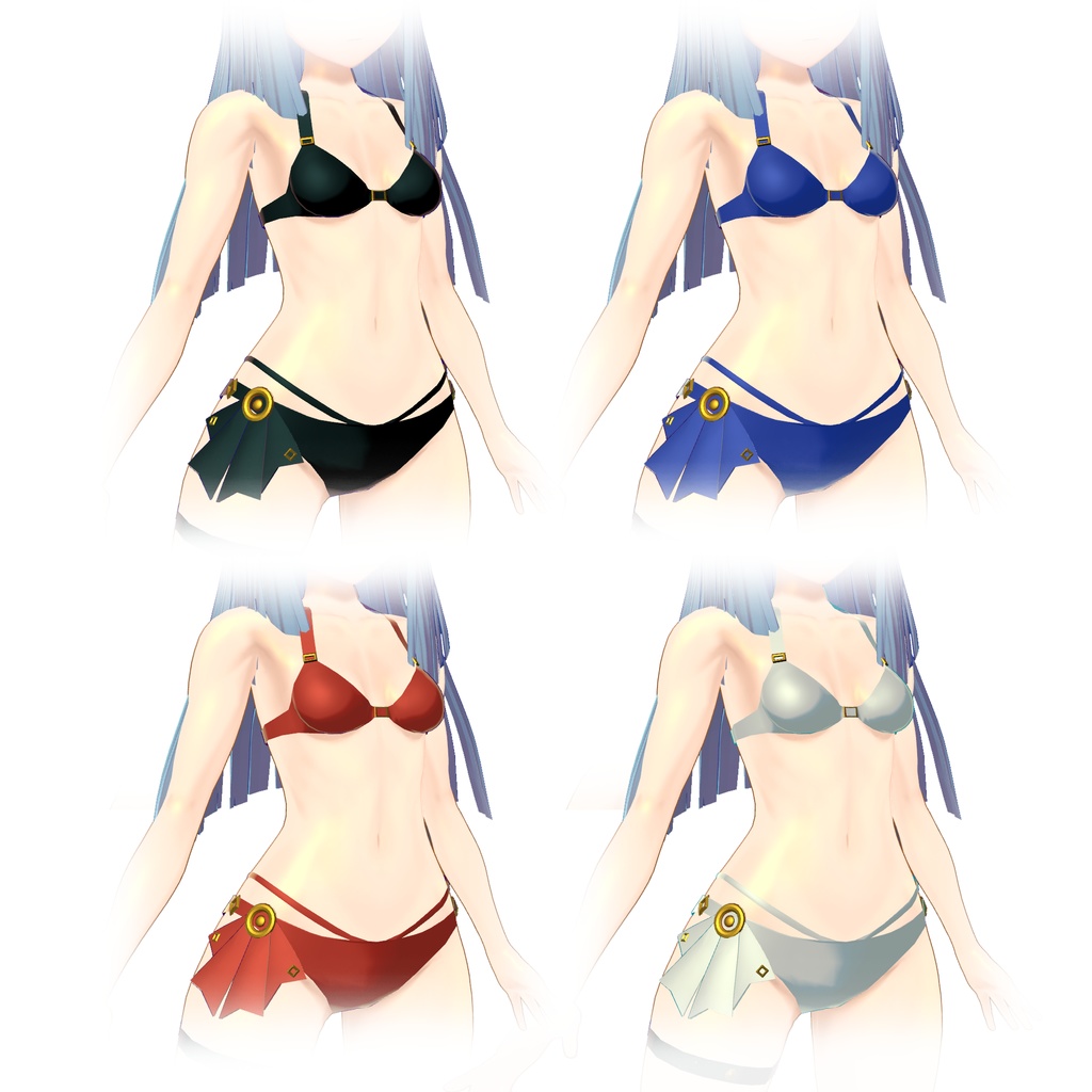 【テトラ専用】ビキニ水着セット4カラー