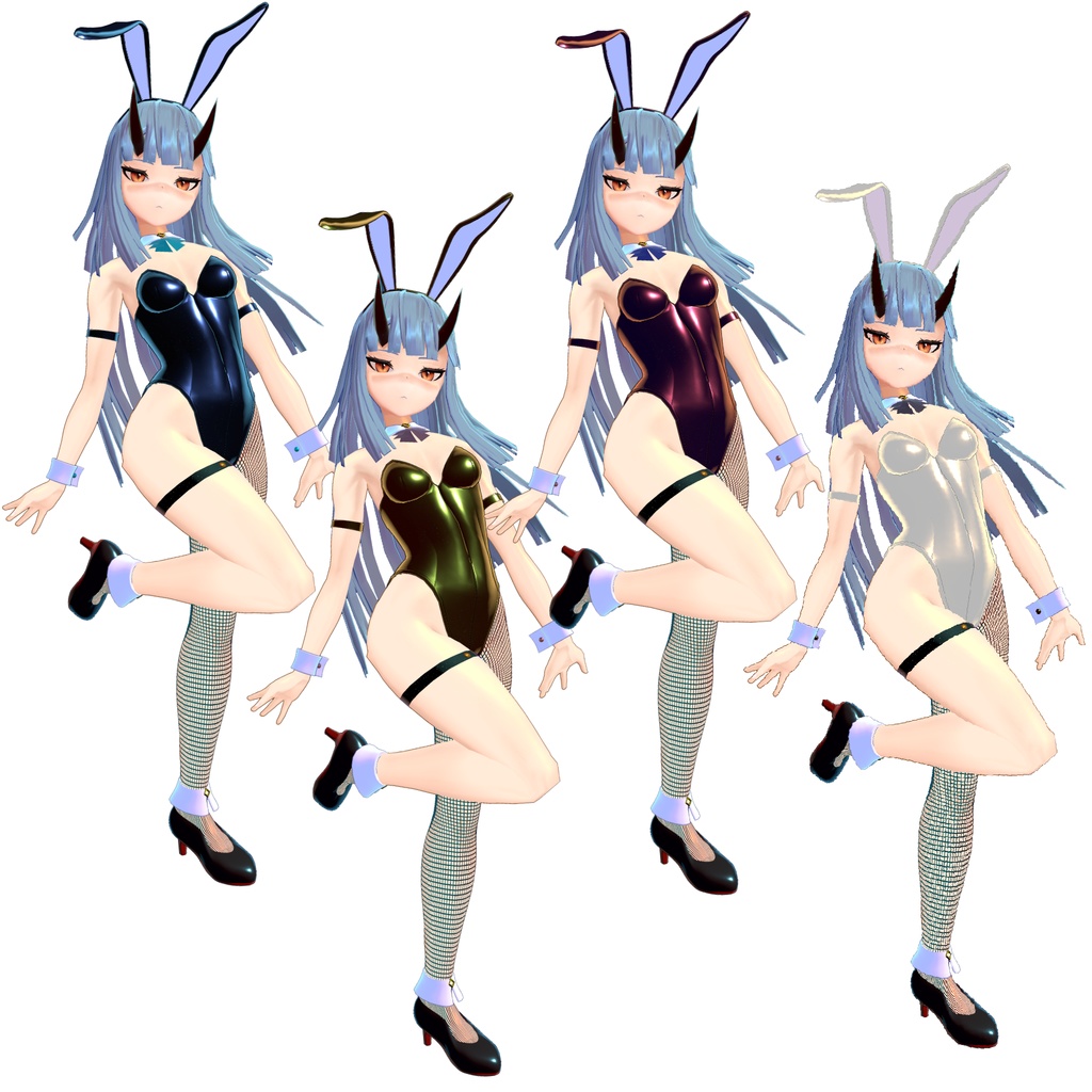 【テトラ専用】バニーコスチュームセット4カラー