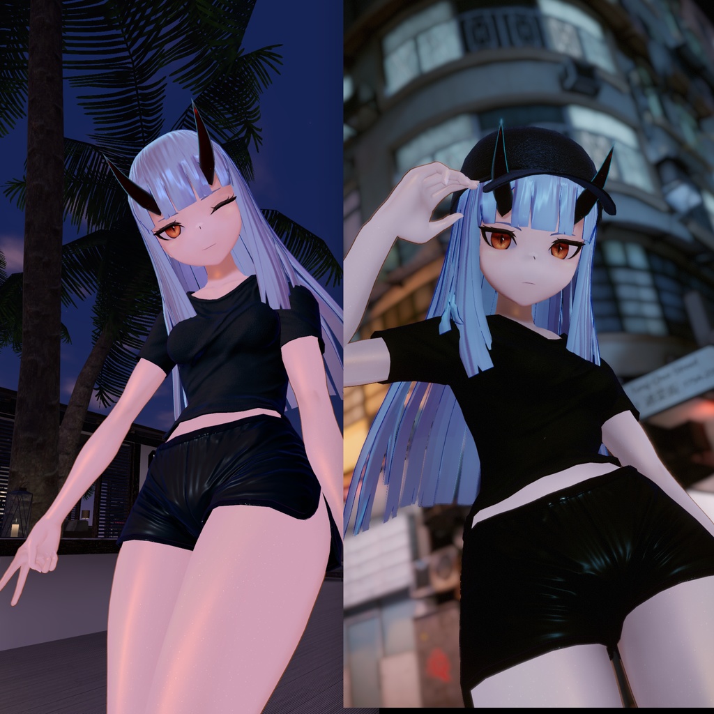 【テトラ専用】Tシャツ&ホットパンツセット