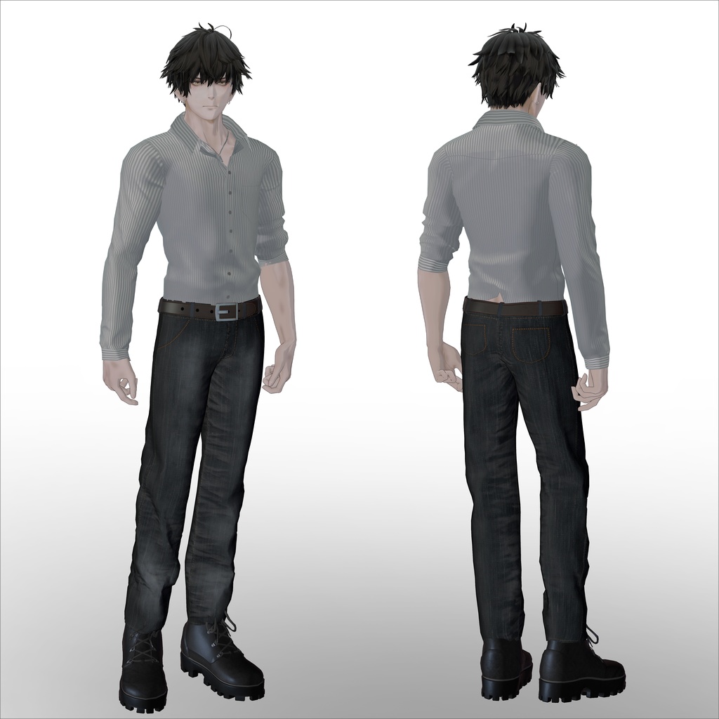 【3DModel】令治トキヤ【VRChat avatar】