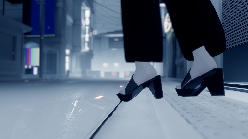 Chunkyheel Sandals チャンキーヒールサンダル 4アバター対応【森羅】【仙猫】【豺狼】【沙猫】VRChat想定