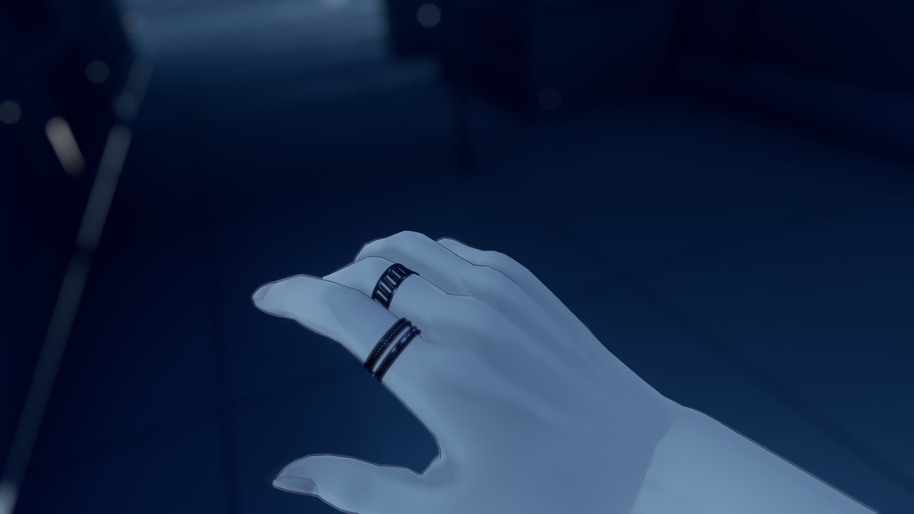 COOL accessory SET(サンダル・ピアス・チョーカー・ネックレス・指輪4種)【水瀬】【森羅】【仙猫】【豺狼】【まめひなた】(VRChat想定)