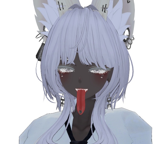 【豺狼用】メイク/makeup texture(おまけ白肌向けeyeshadow付き!)VRChat想定