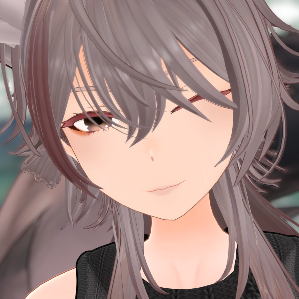 Unityだけで完結!【玄狐専用】メイク/makeup texture (VRChat想定)