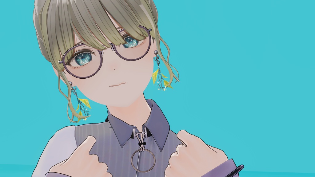 【Lowtus】動く!しゅわしゅわ瞳テクスチャ/eyes texture set(11色展開)VRChat想定