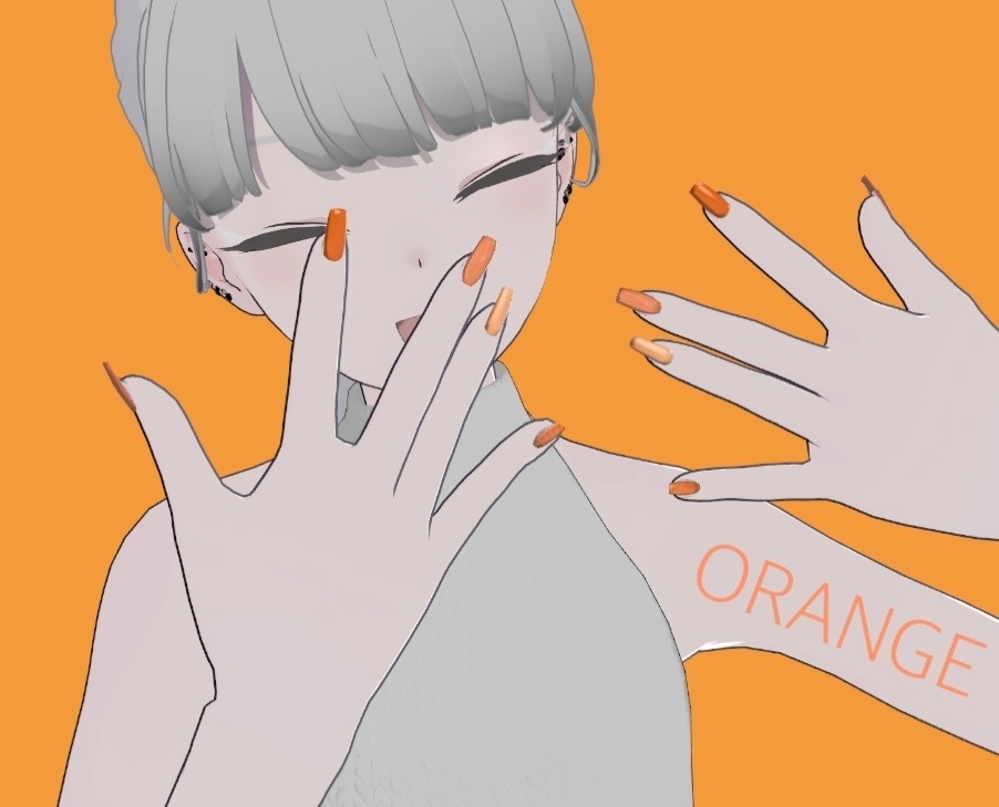 簡単導入!【Lapwing専用】hand・footネイルセット (VRChat想定)