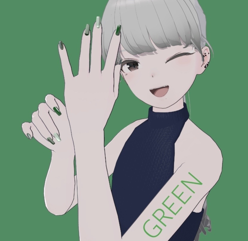 簡単導入!【Lapwing専用】hand・footネイルセット (VRChat想定)