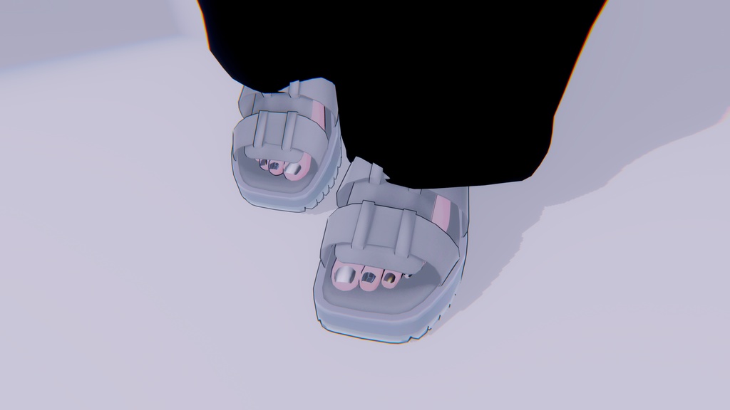 簡単導入!【Lapwing専用】hand・footネイルセット (VRChat想定)