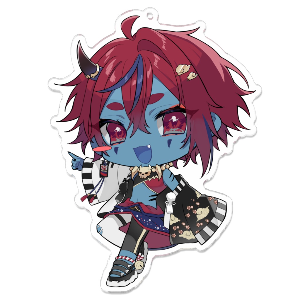 1周年記念指差しアクキー