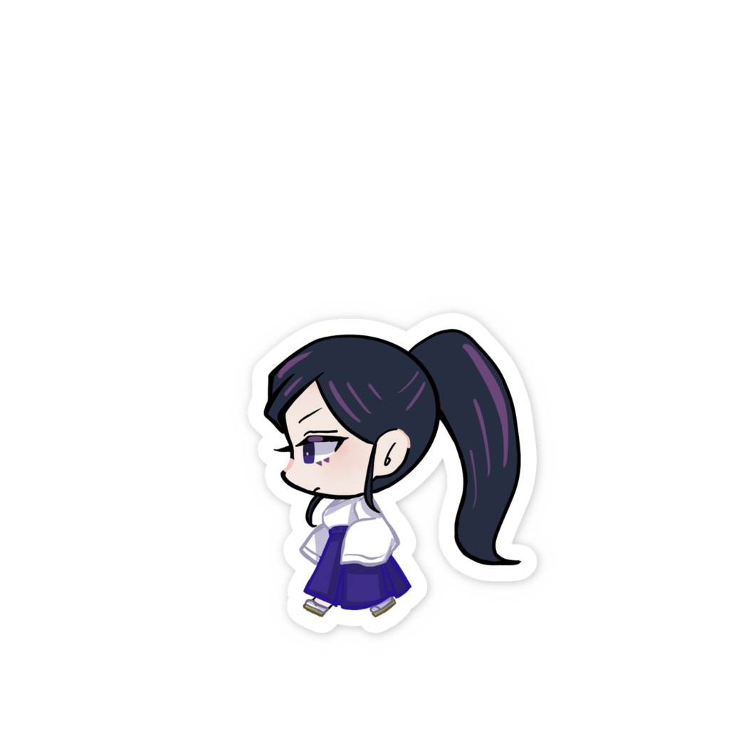 おさんぽ定真ステッカー