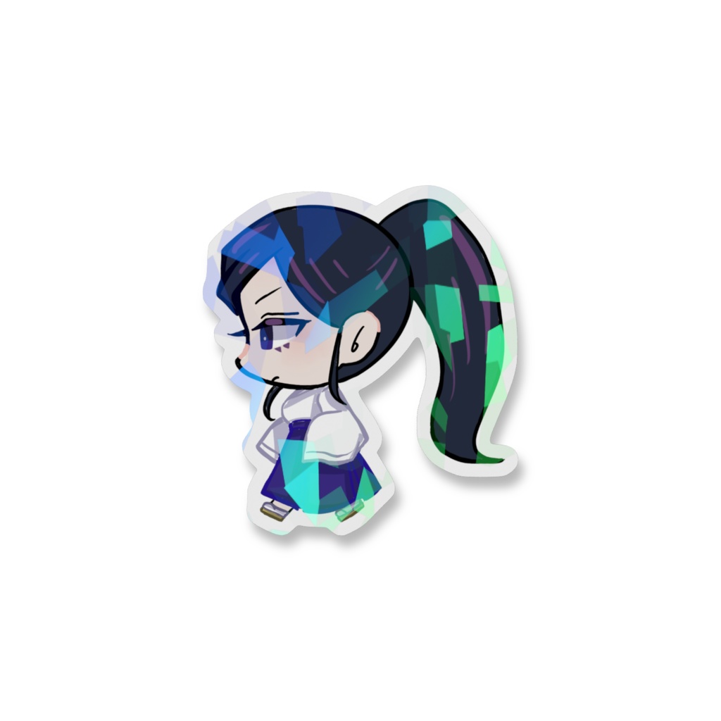 おさんぽ定真ステッカー2