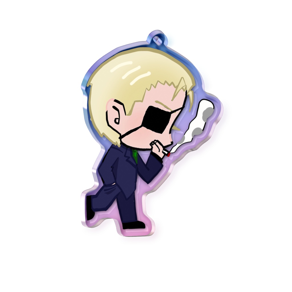 おさんぽアスターアクキー2