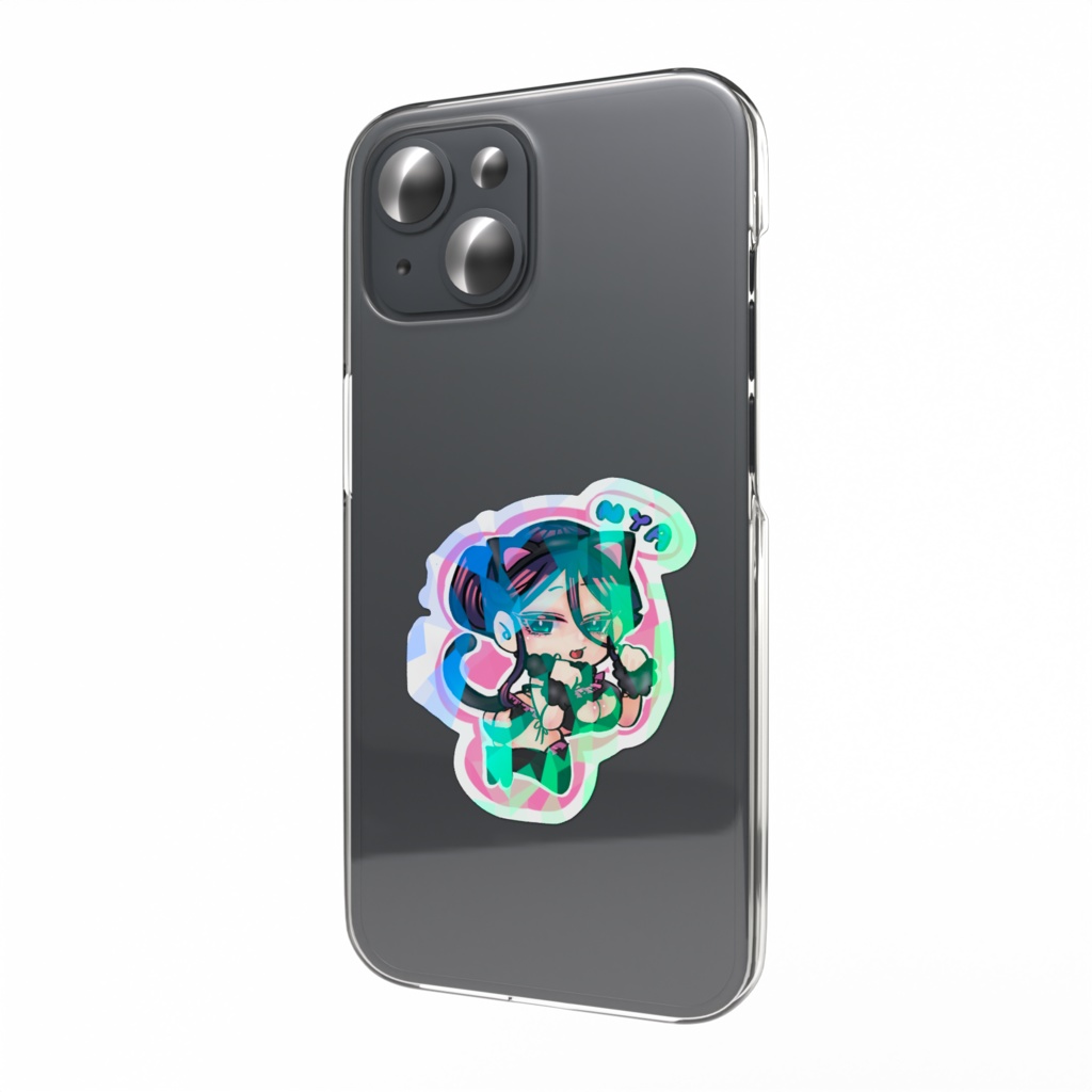 ネコゆきちゃんキラキラステッカー