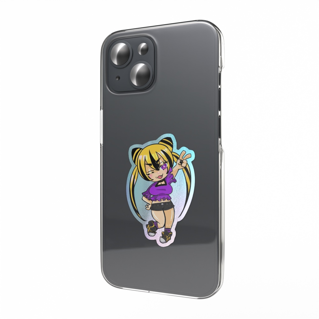 勝利のＶ！虎鉄オーロラステッカー