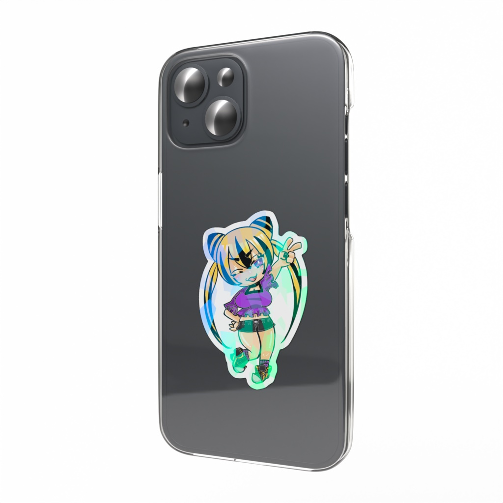 勝利のＶ！虎鉄キラキラステッカー