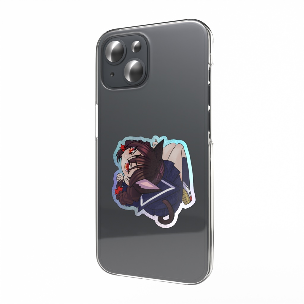 ラブリーキャットノリコさんオーロラステッカー