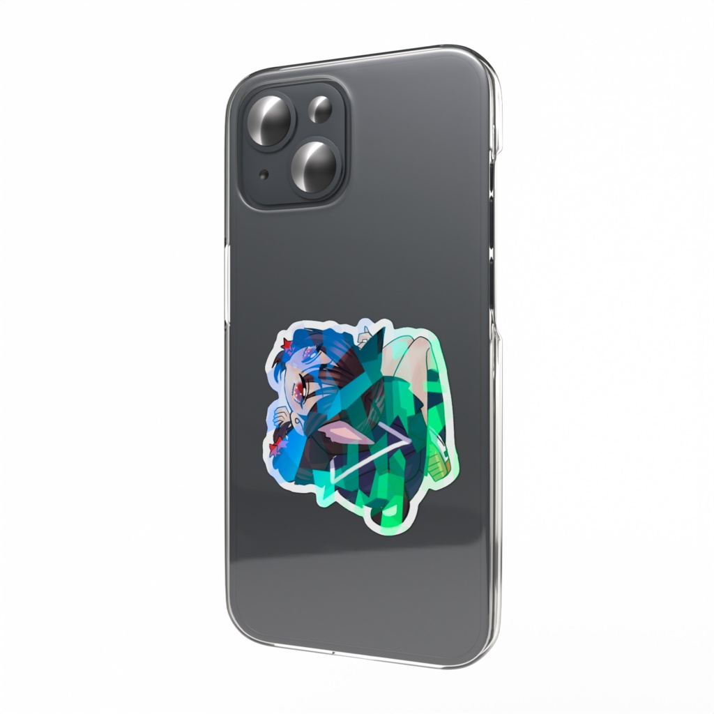 ラブリーキャットノリコさんキラキラステッカー