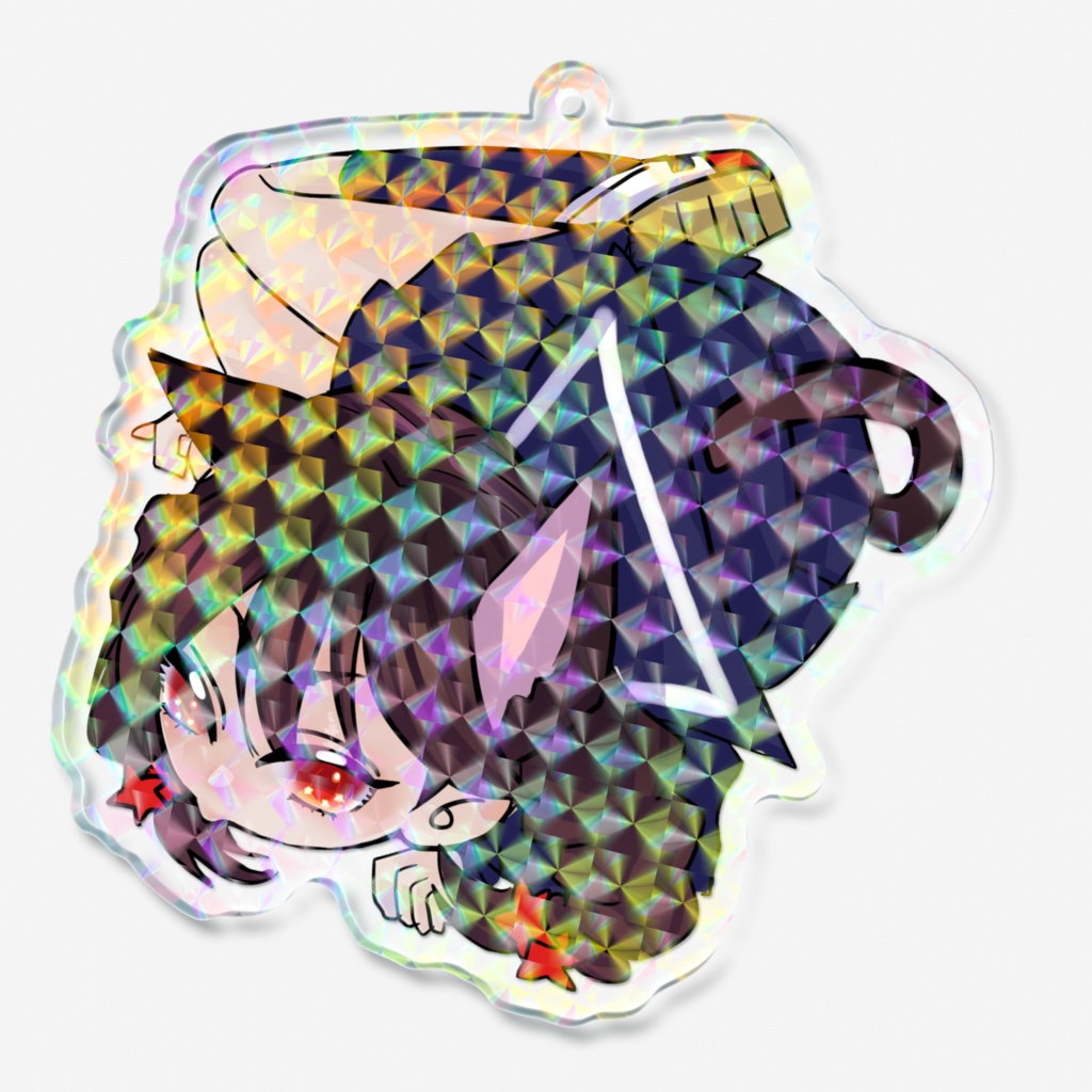 ラブリーキャットノリコさんキラキラアクキー