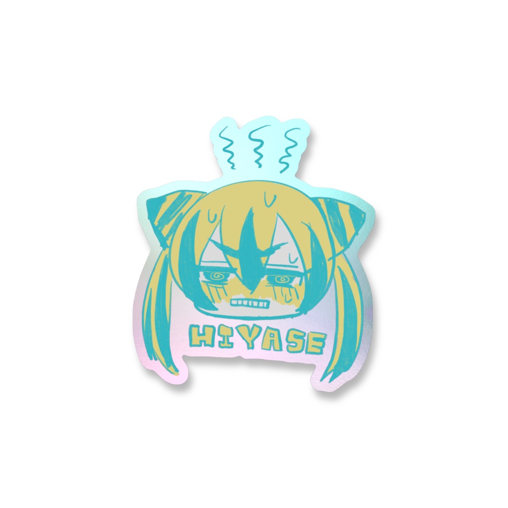 冷やせ!虎鉄オーロラステッカー