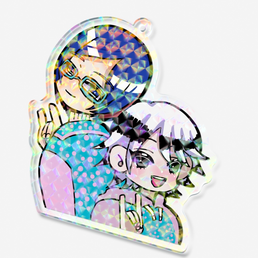 ネオプリホログラムアクキー