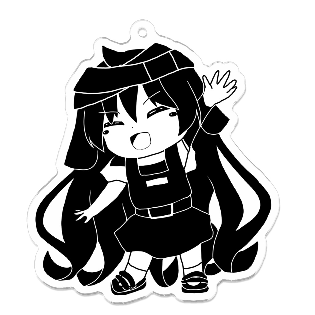 モノクロふみかどちゃん