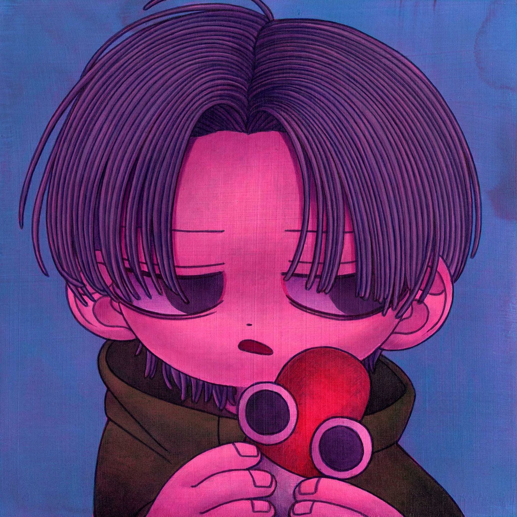 原画「買ったぬいぐるみ」