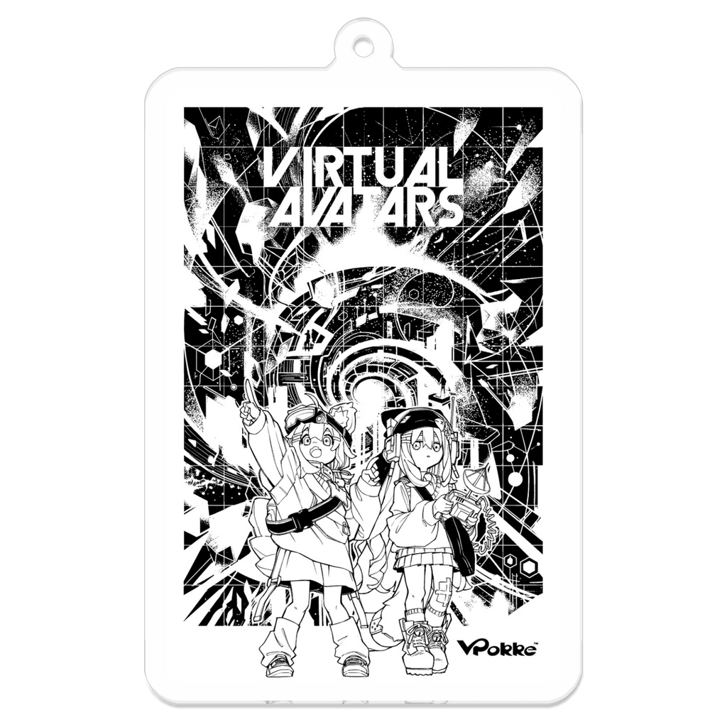 Virtual Avatars [まめひなた&キプフェル] アクリルキーホルダー Acrylic Charm