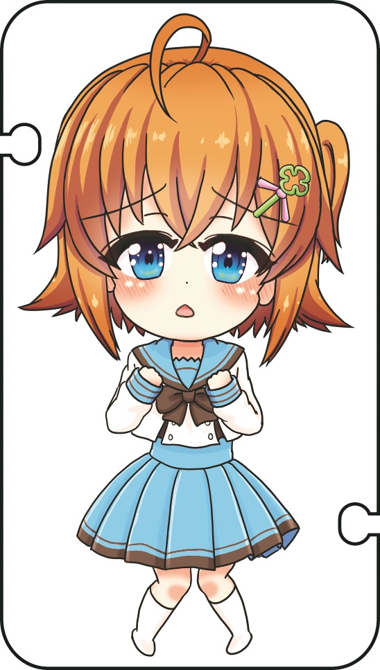 【オンリー3出展品】まーちゃんのアクリルイヤホンホルダー