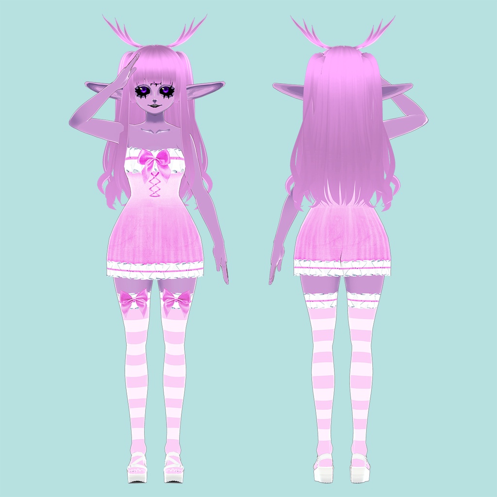 Pink Frilly Dress