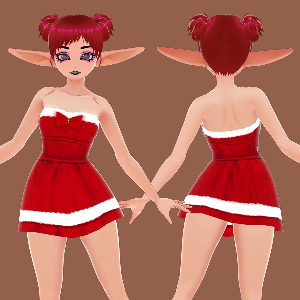 Red Holiday Mini Dress