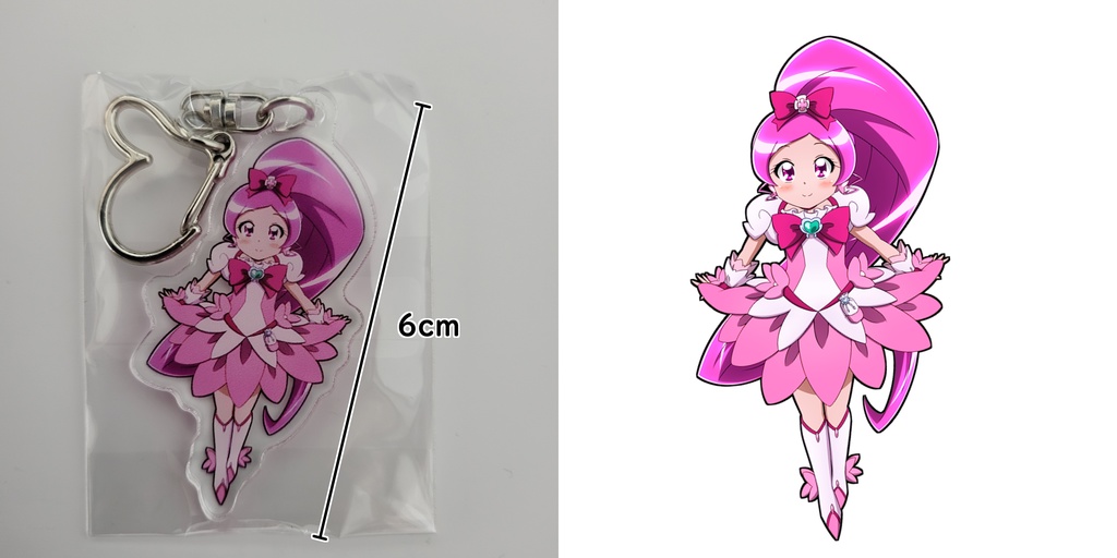 プリキュア コスチュームアクリルチャーム キュアブロッサム