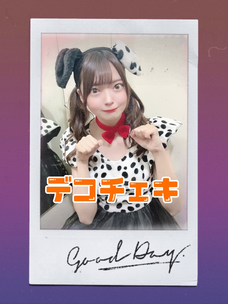 HappyHalloween🐶デコチェキA