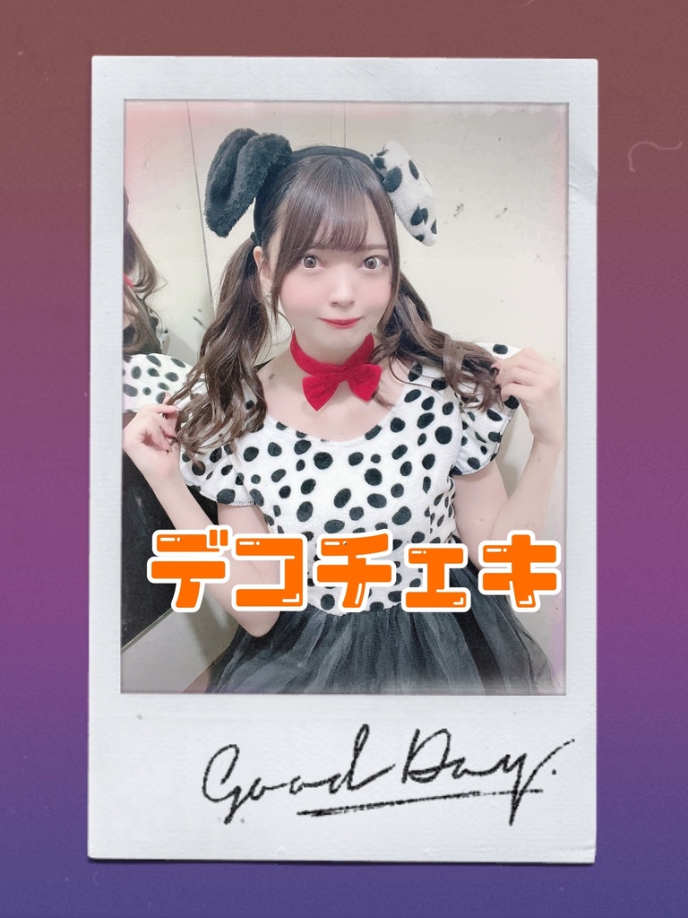 HappyHalloween🐶デコチェキB