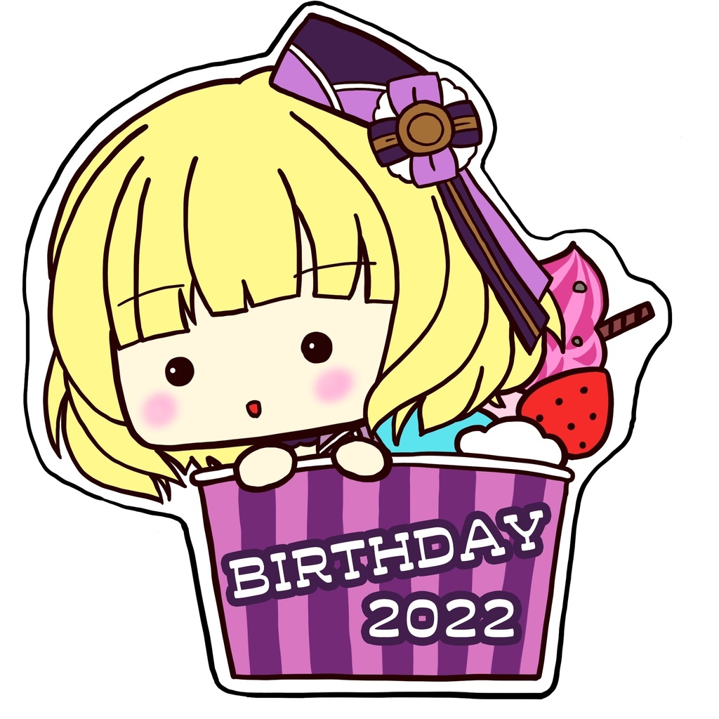 みくるアクリルキーホルダー[2022Birthday]
