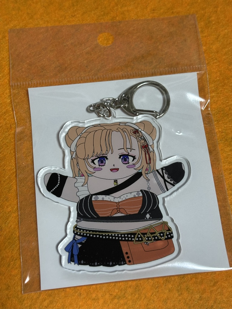 七星みりり パペット風アクリルキーホルダー