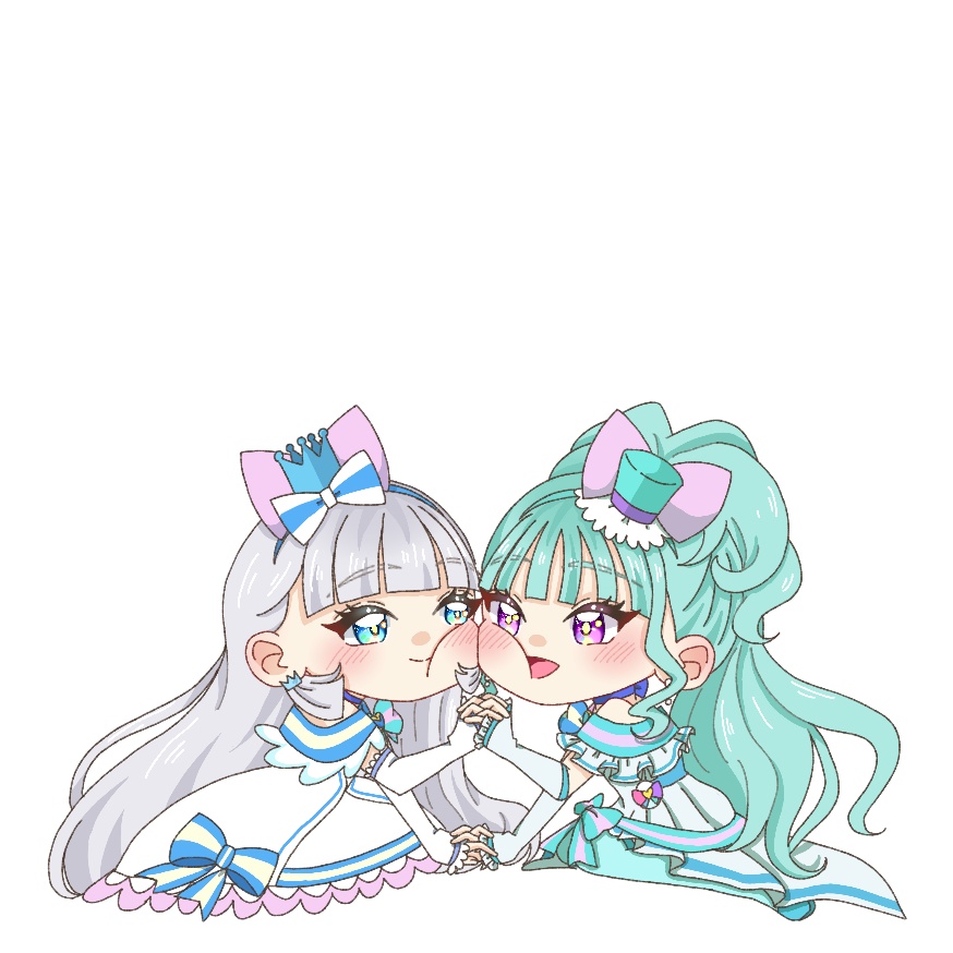 お顔ピタッとアクスタ ニャミー&リリアン