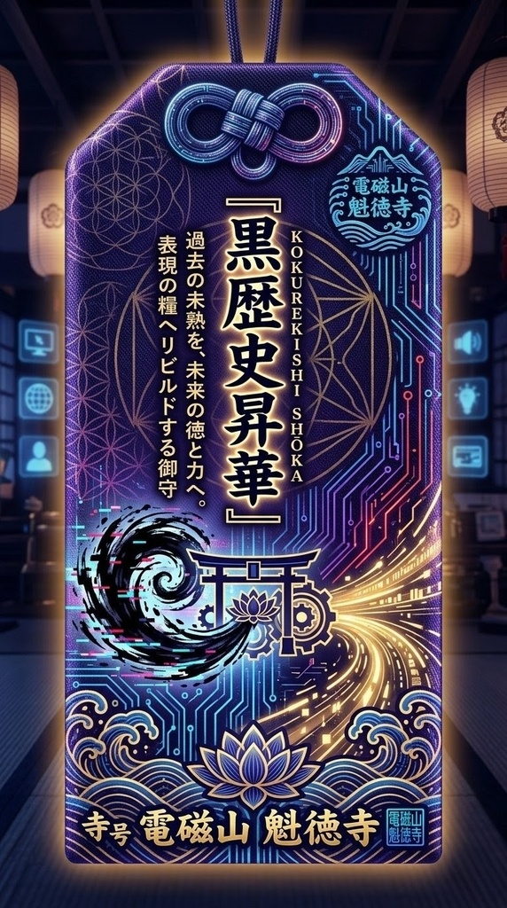 【御守 黒歴史昇華】趨盞院 電磁山 魁徳寺