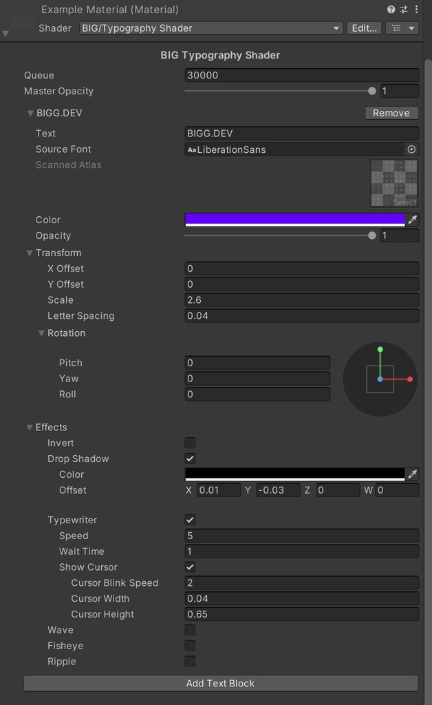 BIG Typography Shader V2.0 (MAJOR OVERHAUL)