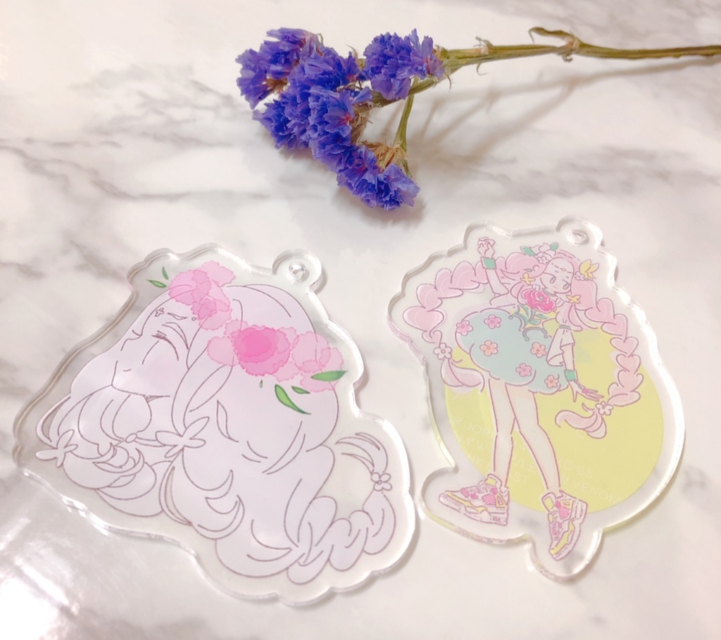 【完売】アクリルキーホルダー(フェリーチェ/フワ)