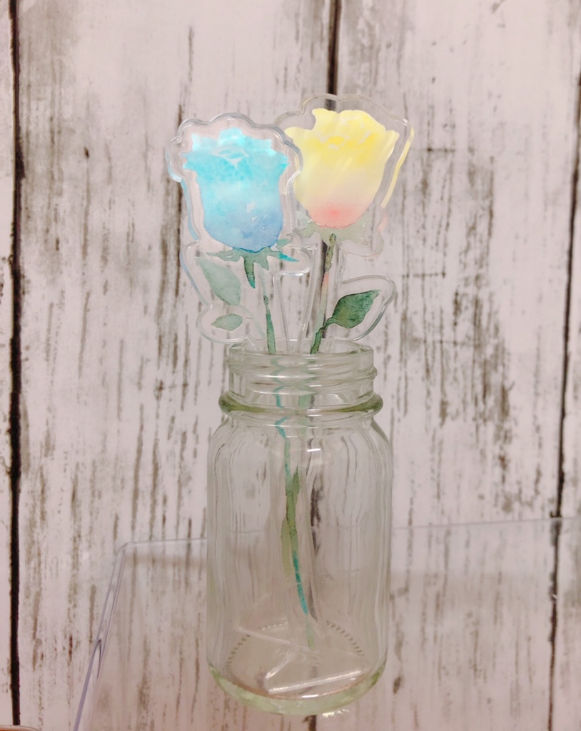 4/23お花モチーフアクスタ