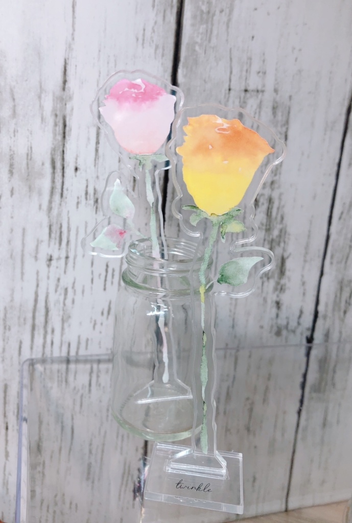 4/23お花モチーフアクスタ