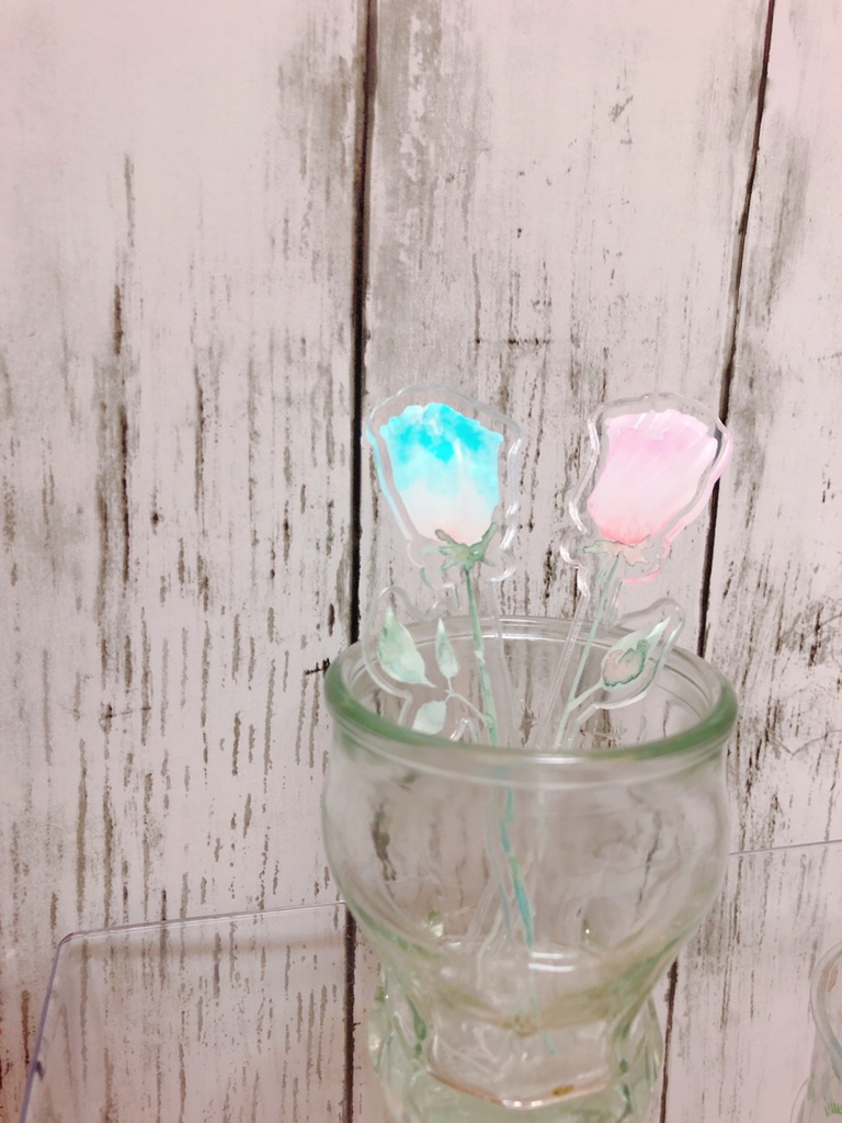 4/23お花モチーフアクスタ