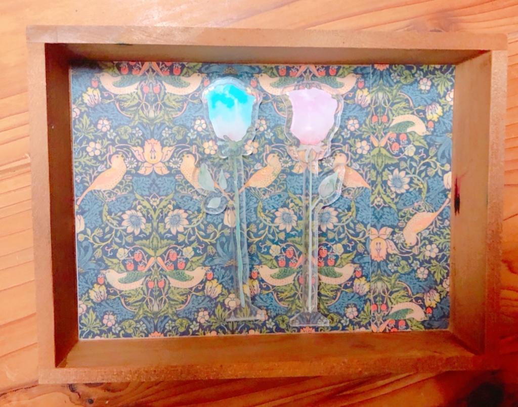 4/23お花モチーフアクスタ